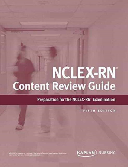 NCLEX-RN Content Review Guide by Kaplan Nursing - Paperback NCLEX-RN Content Review Guide by Kaplan Nursing - Paperback