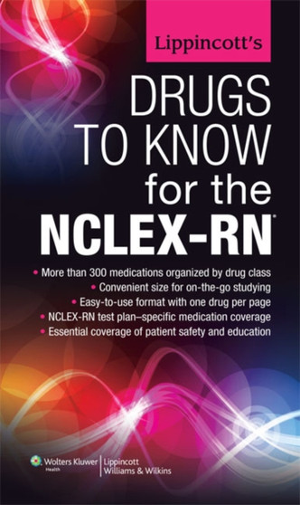 Lippincott's Drugs to Know for the NCLEX-RN by Lippincott - Paperback