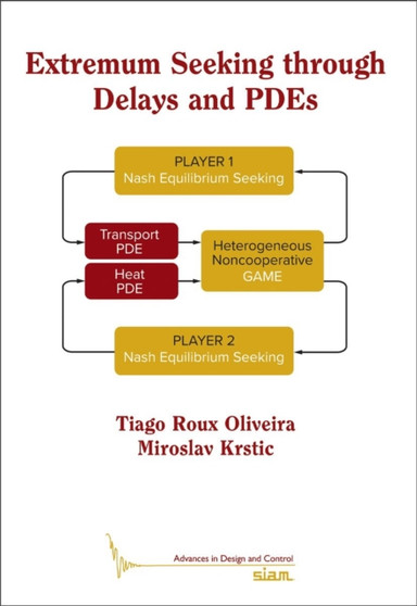 Extremum Seeking through Delays and PDEs by Tiago Roux Oliveira - Hardback