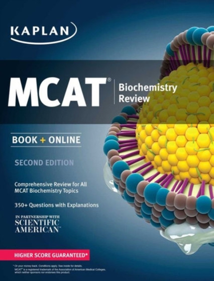 Kaplan MCAT Biochemistry Review : Book + Online by Kaplan - Paperback