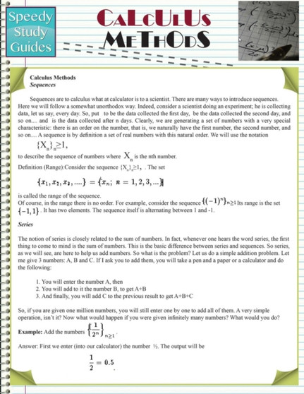 Calculus Methods (Speedy Study Guides : Academic) by Speedy Publishing LLC - Paperback