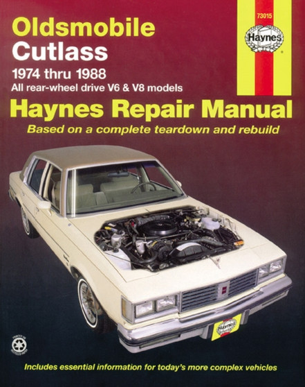 Oldsmobile Cutlass (74 - 88) by Haynes Publishing - Paperback