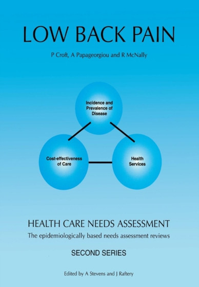 Health Care Needs Assessment : The Epidemiologically Based Needs Assessment Reviews by P.R. Croft - Paperback