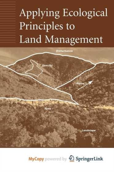 Applying Ecological Principles to Land Management by Dale Virginia H. Dale - Paperback
