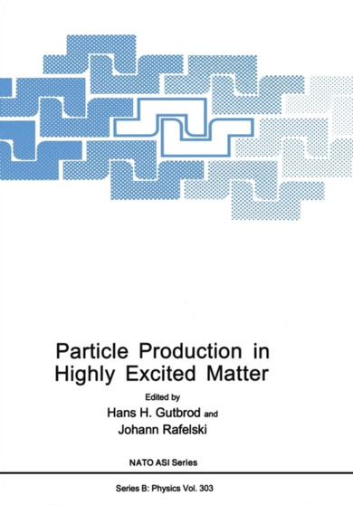 Particle Production in Highly Excited Matter : 303 by Hans H. Gutbrod - Paperback