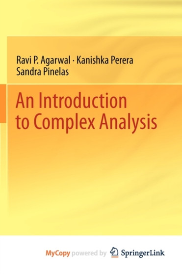 An Introduction to Complex Analysis by Ravi P. Agarwal - Paperback