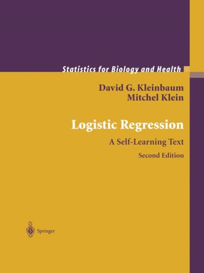 Logistic Regression by David G. Kleinbaum - Paperback