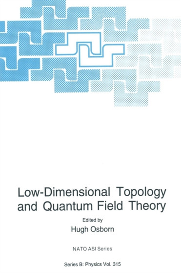 Low-Dimensional Topology and Quantum Field Theory : 315 by Hugh Osborn - Paperback