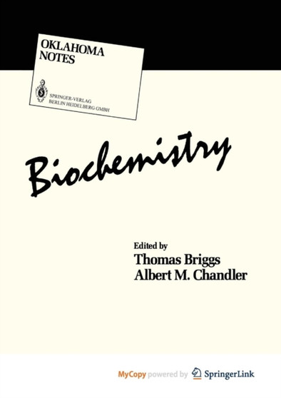 Biochemistry by Briggs Thomas Briggs - Paperback