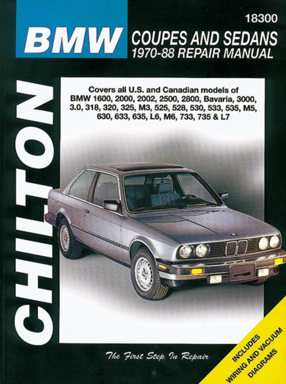BMW Coupes & Sedans (70 - 88) (Chilton) by Haynes - Paperback