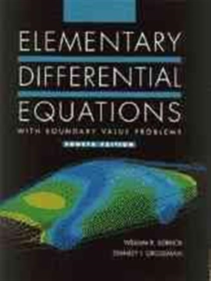 Elementary Differential Equations by William R. Derrick - Paperback