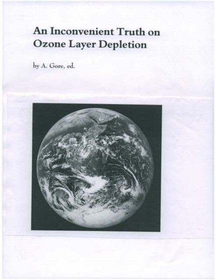 An Inconvenient Truth on Ozone Layer Depletion by A. Gore - Paperback