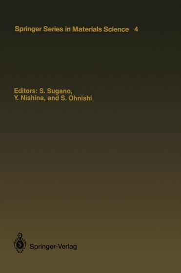 Microclusters : Proceedings of the First NEC Symposium, Hakone and Kawasaki, Japan, October 20-23, 1986 : 4 by Satoru Sugano - Paperback
