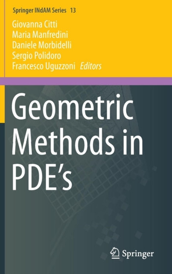 Geometric Methods in PDE's : 13 by Giovanna Citti - Hardback
