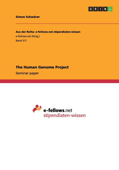 The Human Genome Project by Simon Schwoerer - Paperback