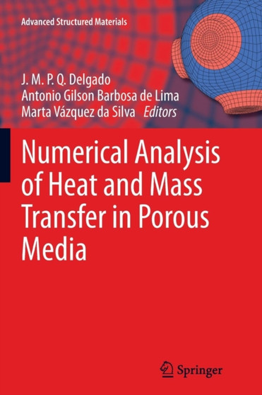 Numerical Analysis of Heat and Mass Transfer in Porous Media : 27 by J.M.P.Q. Delgado - Paperback