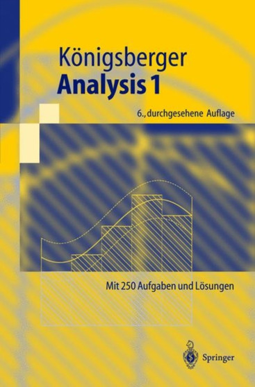 Analysis 1 by Konrad Konigsberger - Paperback