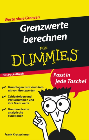 Grenzwerte berechnen fur Dummies Das Pocketbuch by Frank Kretzschmar - Paperback