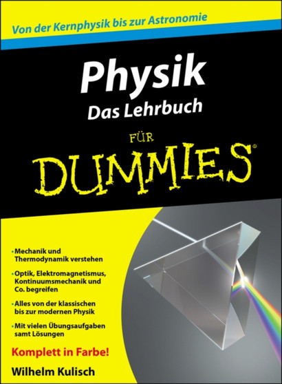 Physik Das Lehrbuch fur Dummies by Wilhelm Kulisch - Paperback