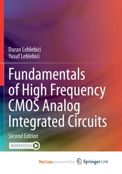 Fundamentals of High Frequency CMOS Analog Integrated Circuits by Leblebici Duran Leblebici - Paperback