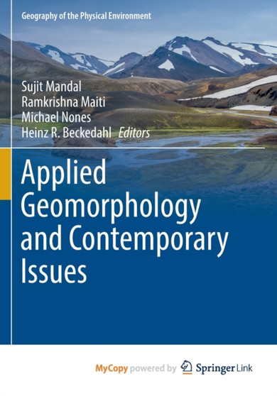 Applied Geomorphology and Contemporary Issues by Mandal Sujit Mandal - Paperback