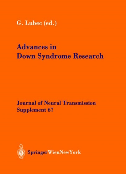 Protein Expression in Down Syndrome Brain : SUPP 61 by G. Lubec - Paperback