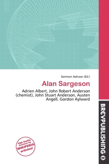 Alan Sargeson by Germain Adriaan - Paperback