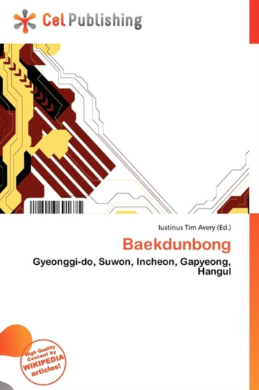 Baekdunbong by Iustinus Tim Avery - Paperback Baekdunbong by Iustinus Tim Avery - Paperback