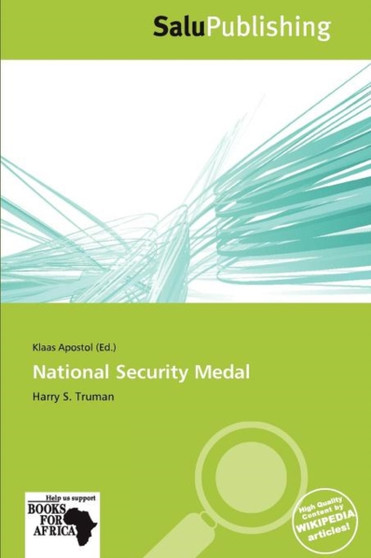 National Security Medal by Klaas Apostol - Paperback