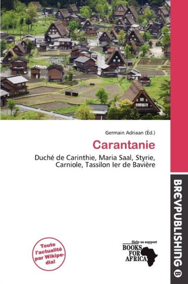Carantanie by Germain Adriaan - Paperback