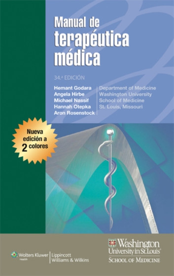 Manual Washington de terapeutica medica by Hemant Godara - Paperback