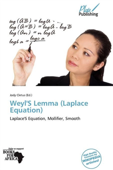 Weyl's Lemma (Laplace Equation) by Jody Cletus - Paperback