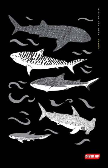Diving Log Book : Sharks by Dived Up Publications - Paperback