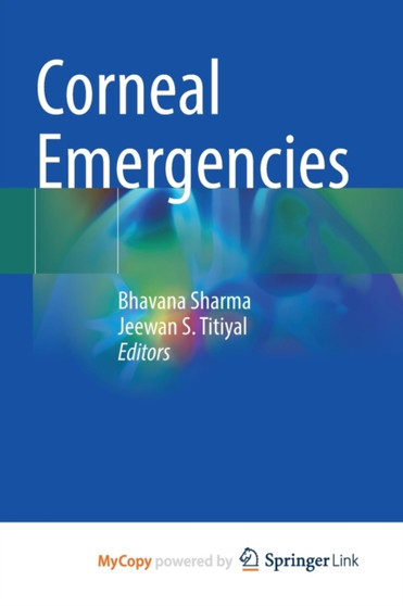 Corneal Emergencies by Sharma Bhavana Sharma - Paperback