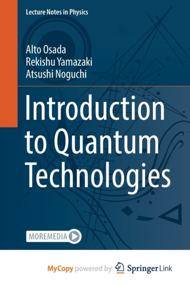 Introduction to Quantum Technologies by Osada Alto Osada - Paperback