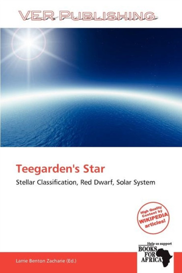 Teegarden's Star by Larrie Benton Zacharie - Paperback