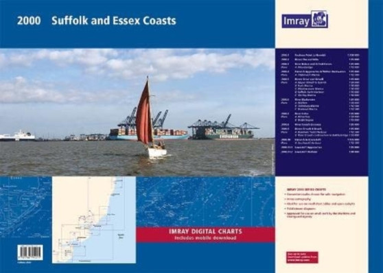 2000 Suffolk and Essex Chart Pack : Lowestoft to River Crouch : 2000 by Imray - Paperback