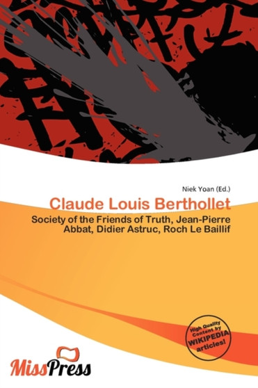 Claude Louis Berthollet by Niek Yoan - Paperback