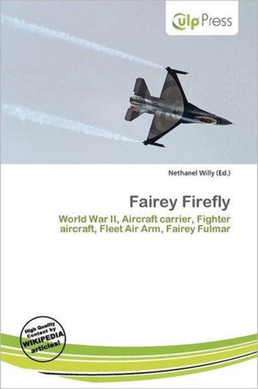 Fairey Firefly by Nethanel Willy - Paperback