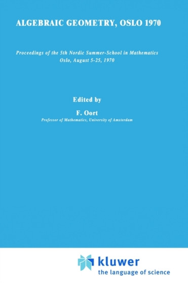 Algebraic Geometry by F. Oort - Hardback