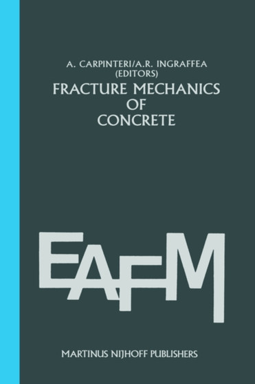 Fracture mechanics of concrete: Material characterization and testing : Material Characterization and Testing : 3 by Alberto Carpinteri - Hardback