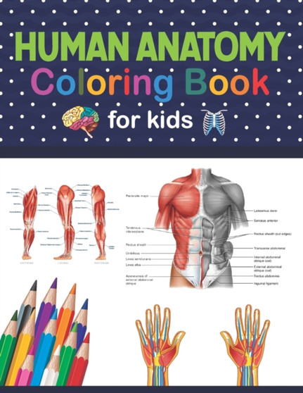 Human Anatomy Coloring Book For Kids : Human Body coloring & activity book for kids. Human Body Anatomy Coloring Book For Kids, Boys and Girls and Medical Students. Human Figure Anatomy Coloring Book by Jarniczell Publication - Paperback