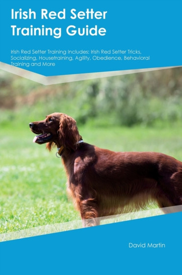 Irish Red Setter Training Guide Irish Red Setter Training Includes : Irish Red Setter Tricks, Socializing, Housetraining, Agility, Obedience, Behavioral Training, and More by David Martin - Paperback