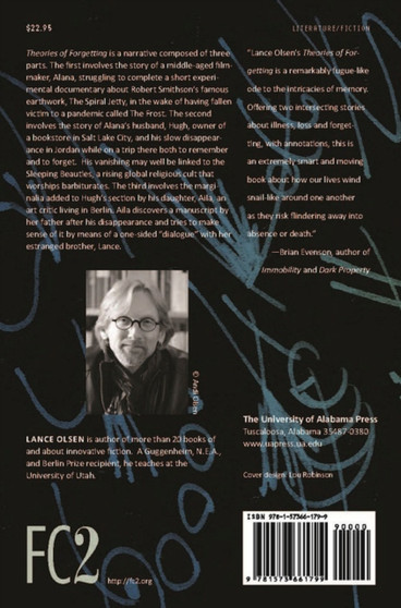 Theories of Forgetting by Lance Olsen - Paperback