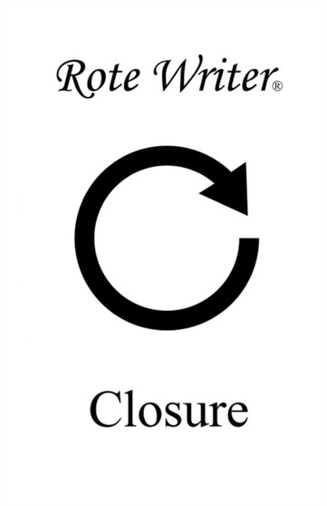 Closure by Rote Writer - Paperback