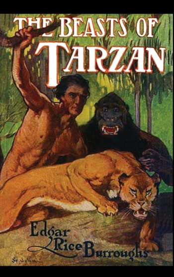 The Beasts of Tarzan : 3 by Edgar Rice Burroughs - Hardback