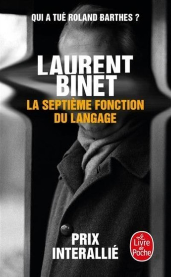La septieme fonction du langage by Laurent Binet - Paperback
