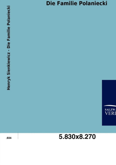 Die Familie Polaniecki by Henryk Sienkiewicz - Paperback