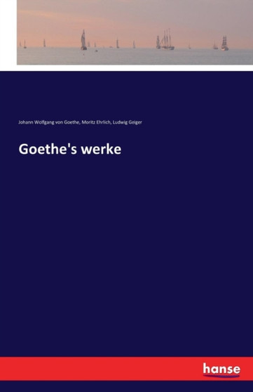 Goethe's Werke by Johann Wolfgang Von Goethe - Paperback Goethe's Werke by Johann Wolfgang Von Goethe - Paperback