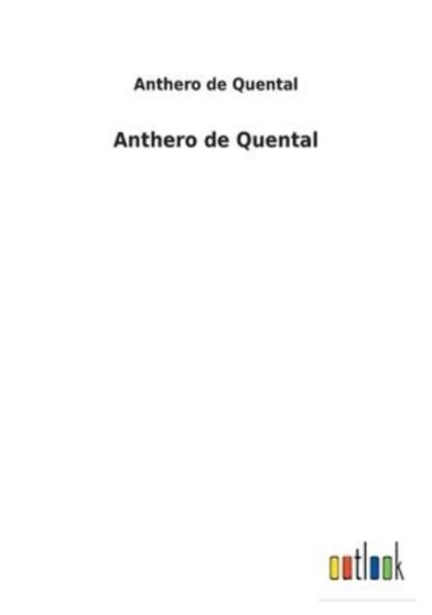 Anthero de Quental by Anthero De Quental - Paperback